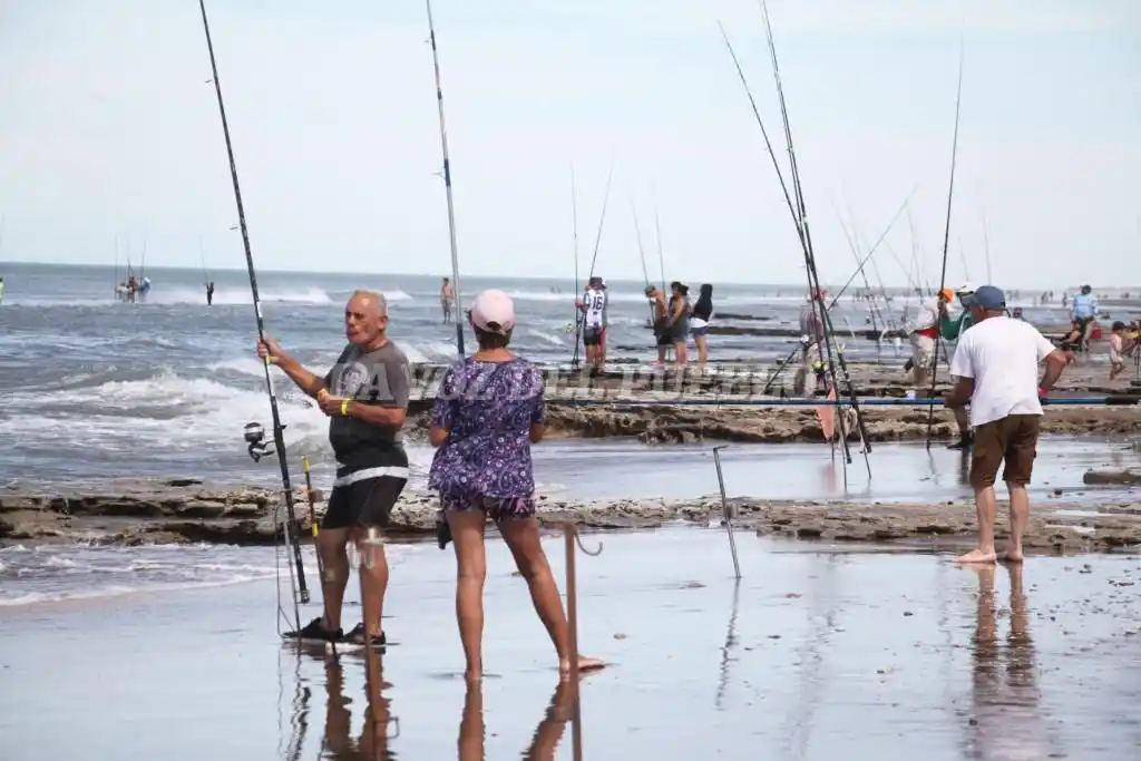 Con 6148 cañas, Echegoyen vivió una jornada récord acompañado por la confianza de los pescadores