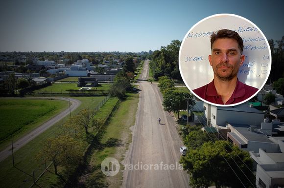 Asensio dio los detalles de la obra: “Pavimentar Boulevard Yrigoyen le va a cambiar la cara a la ciudad”