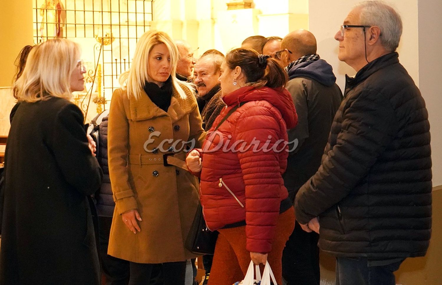 Emotiva. Se realizó una misa para recordar al dirigente político y gremial