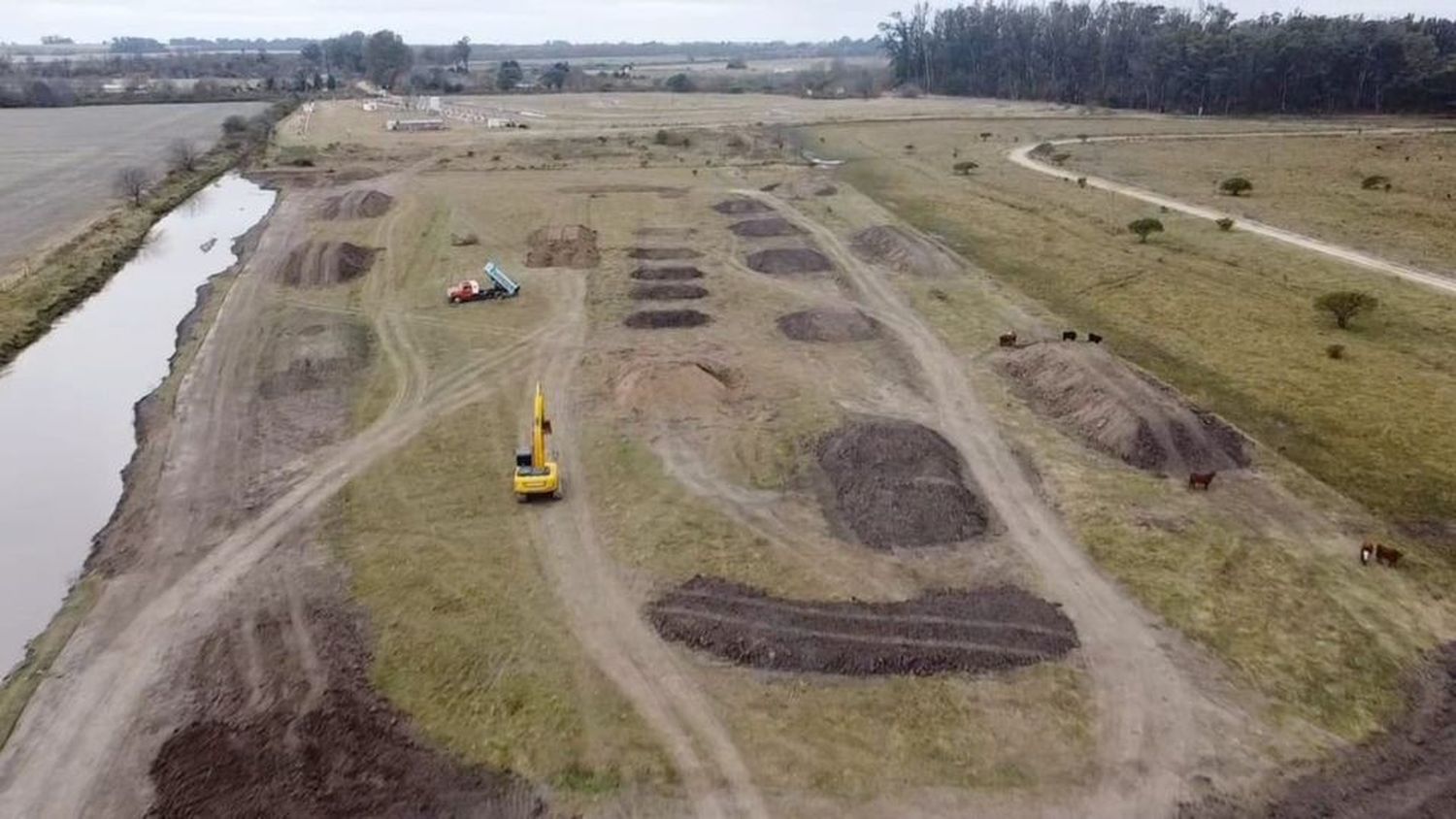 Se construye un nuevo circuito de Motocross