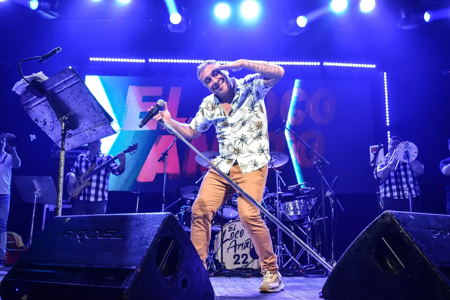 "El Loco" Amato actuará en San Francisco el sábado 10 de agosto.