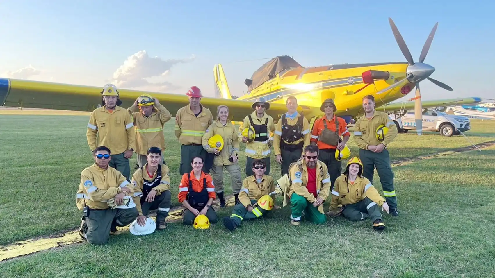 Entre Ríos fortalece la respuesta ante incendios forestales con capacitación en combate aéreo