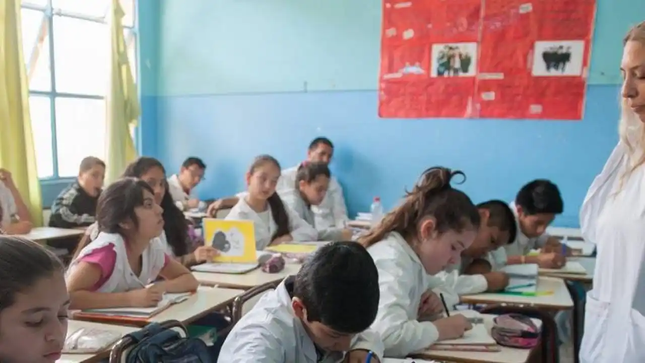 Se realiza la Prueba Aprender en escuelas primarias de todo el país
