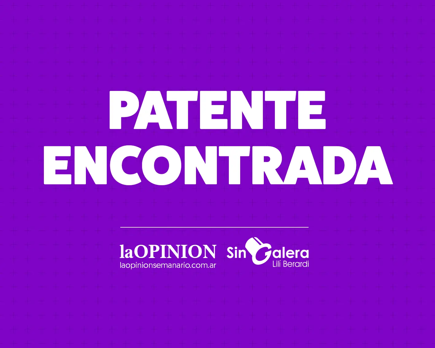 Hallaron patente 766 LAA