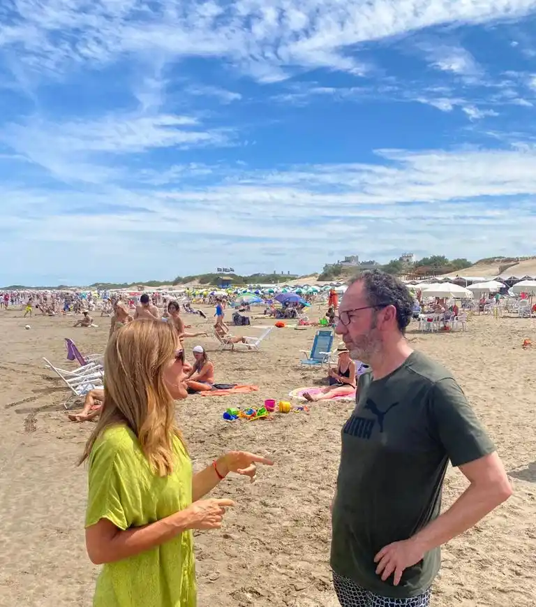 "Acá en los glaciares pinamarenses": Un intendente bonaerense se burló del insólito blooper de Tolosa Paz