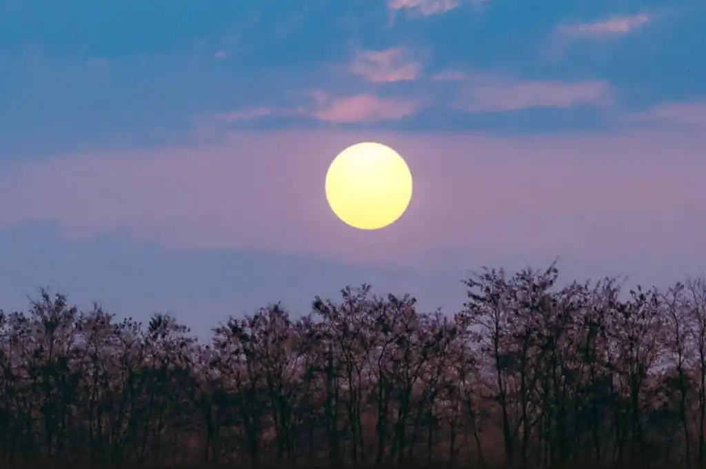 La luna se observará con mayor tamaño y un brillo especial.