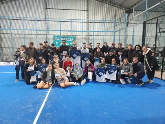 Gran cierre de una nueva fecha de la Copa Pádel Gualeguay