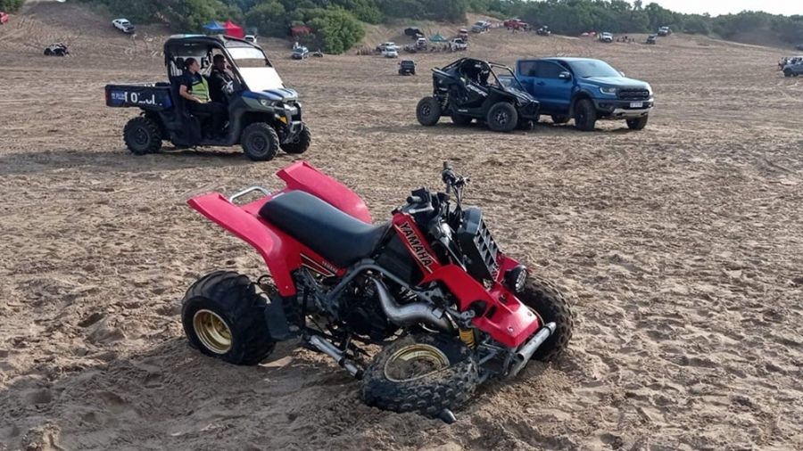 Pinamar: murió un joven tras chocar el cuatriciclo contra un UTV