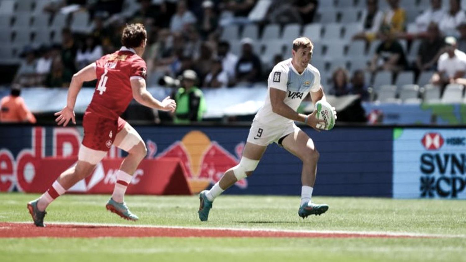 Los Pumas 7s vencieron a España y Canadá y están en cuartos de final