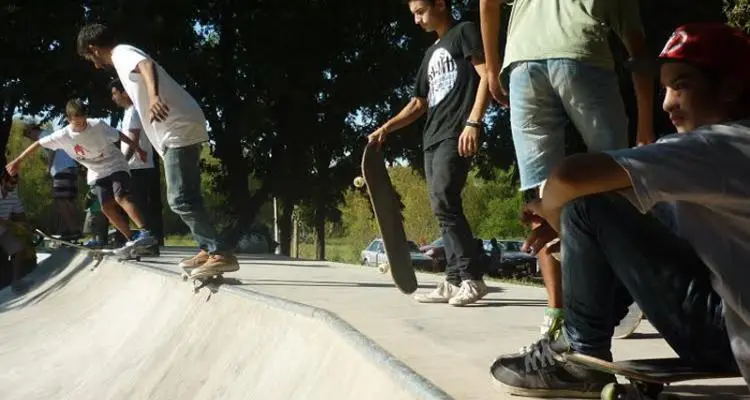 El Skatepark a full