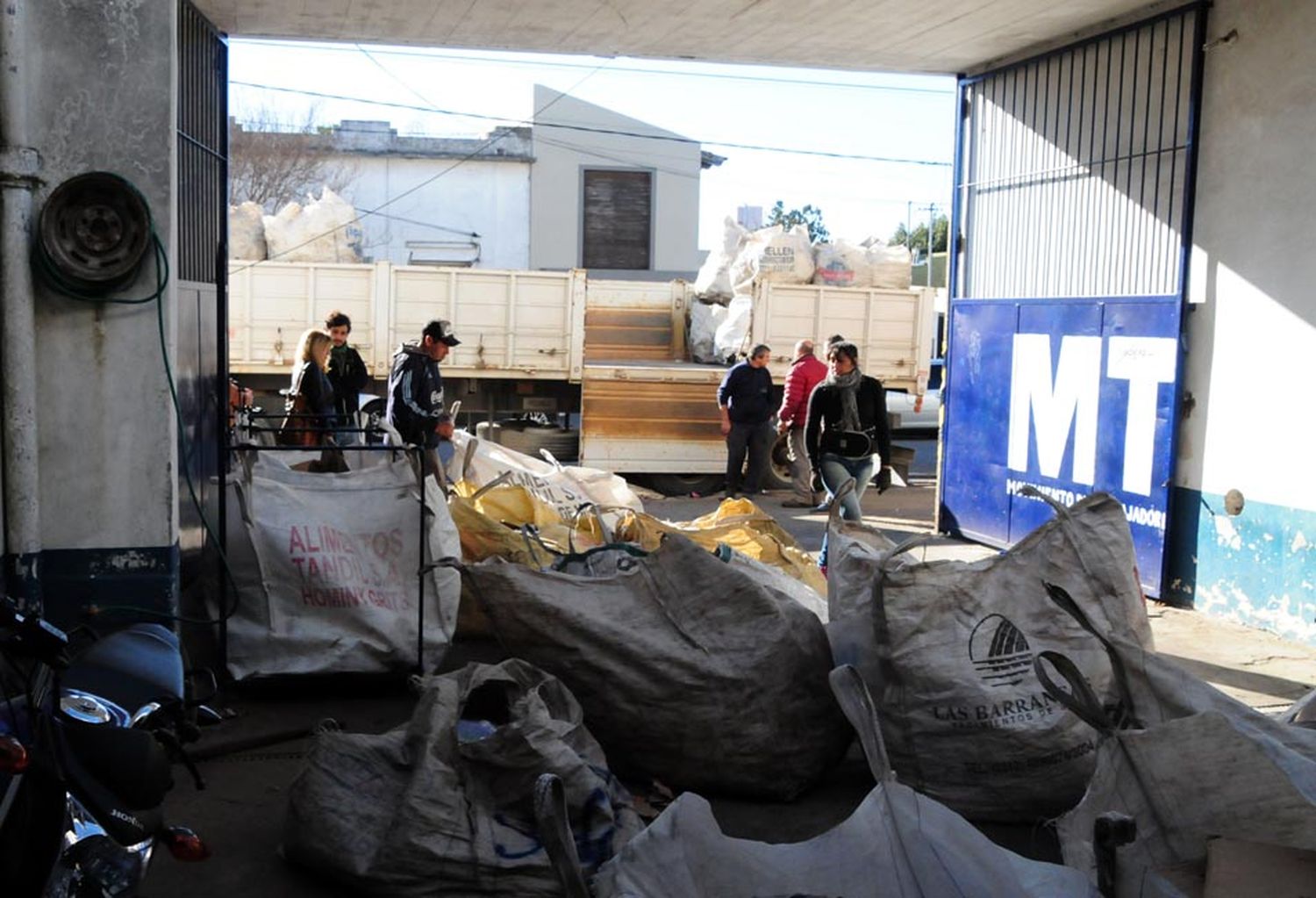 La Cooperativa de Recuperadores Urbanos cerro el año con la ilusión de seguir expandiéndose.