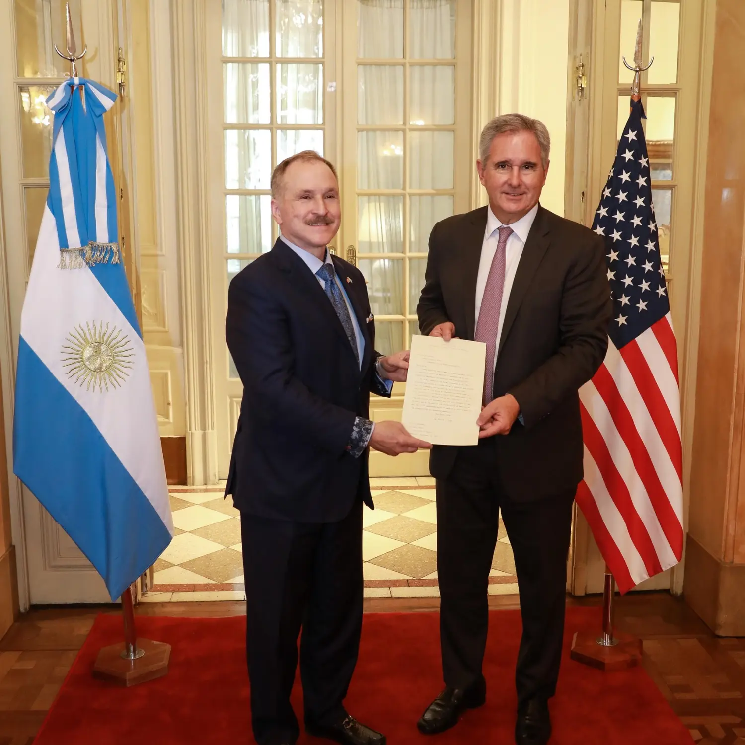 Peter Lamelas asumió formalmente como embajador de Estados Unidos en Argentina