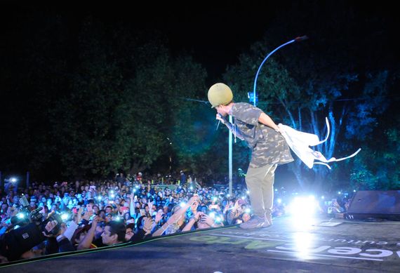 Dread Mar I cautivó a miles de personas  con su música en el cierre de AcercArte
