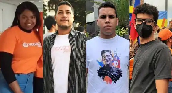 EXCARCELAN a los cuatro jóvenes detenidos en Chacao