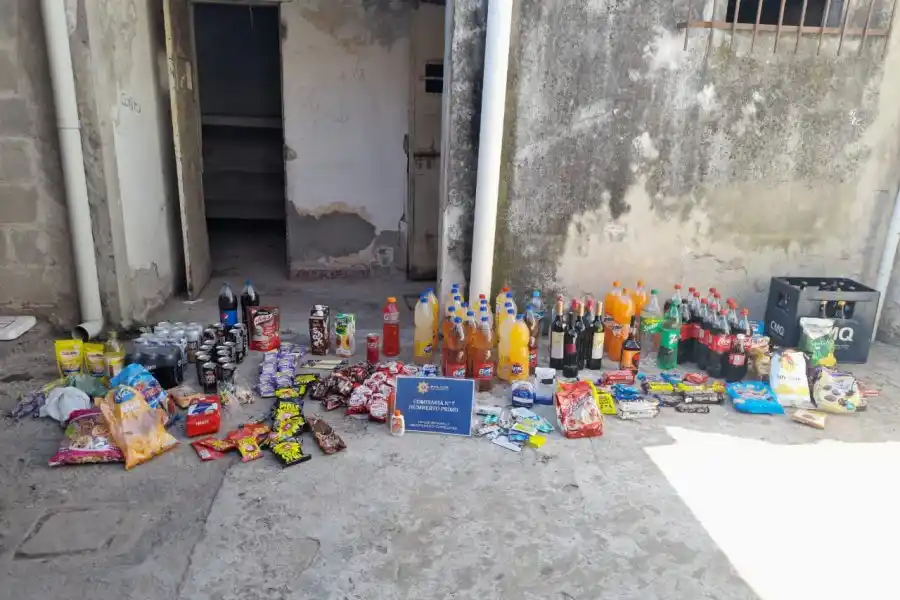 Humberto Primo: hallaron elementos robados en un terreno baldío