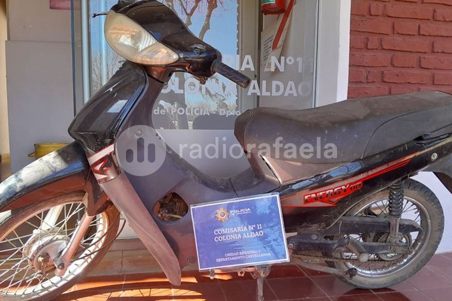 Secuestraron una moto que podría estar vinculada a un robo ocurrido en Rafaela