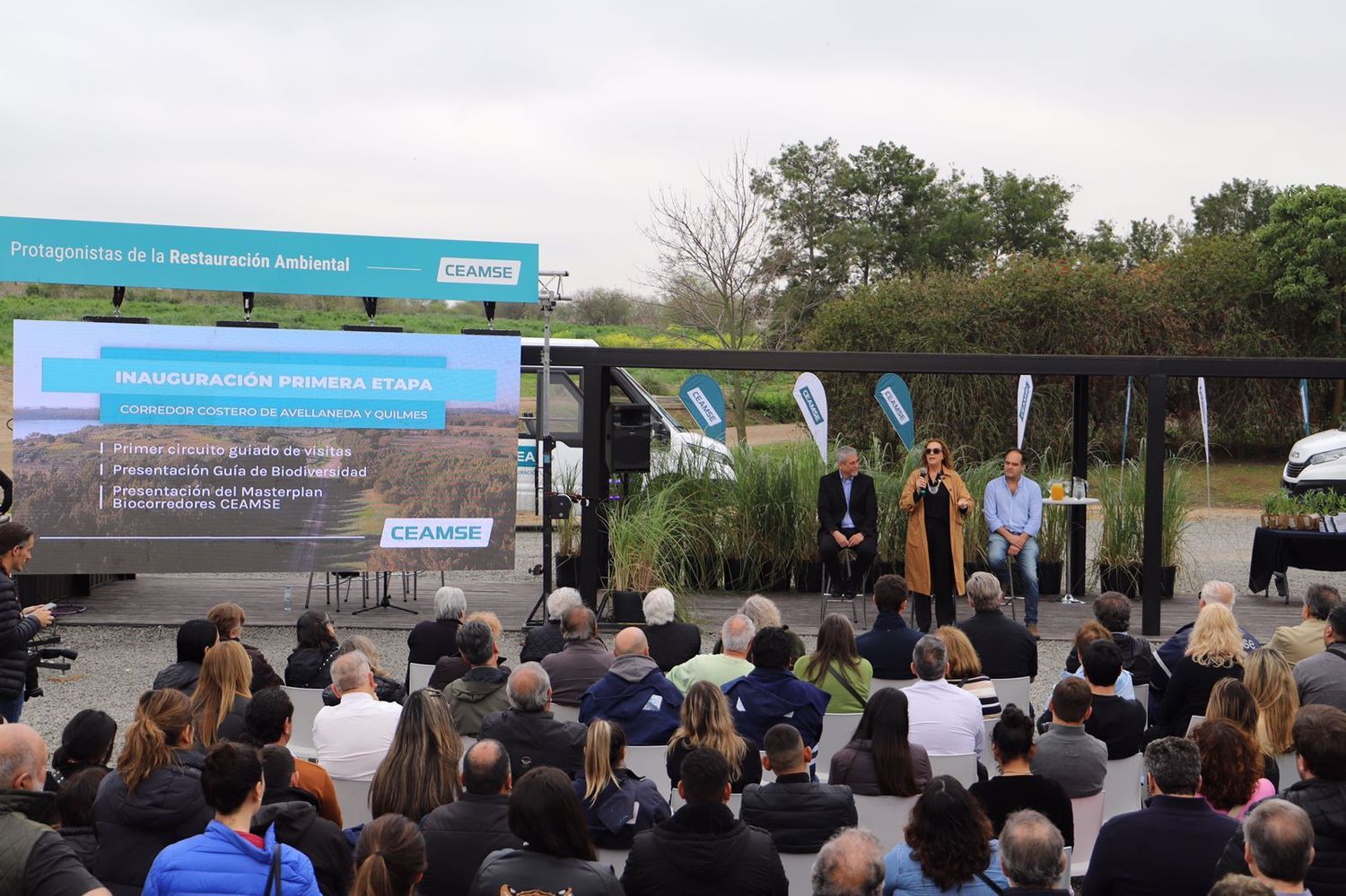 Se inauguró la primera etapa del Parque Metropolitano