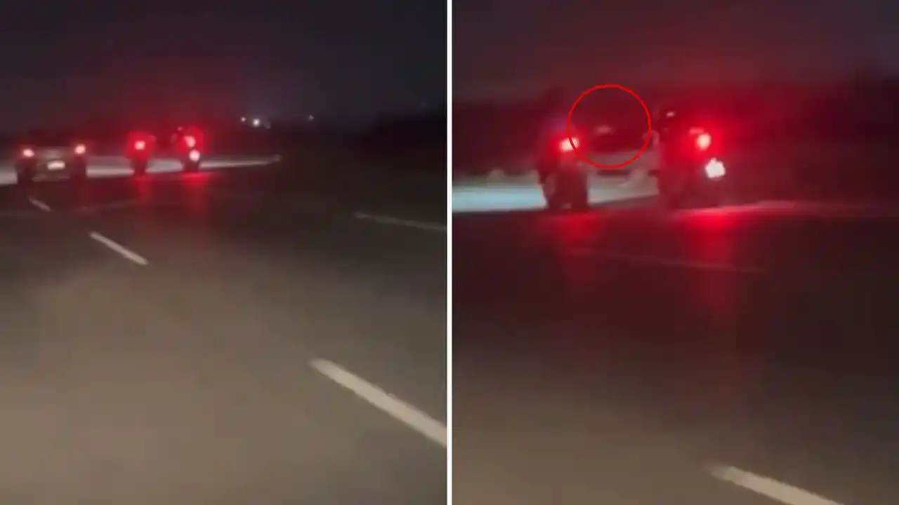 Se cree que los motochorros se fueron si robarse nada.