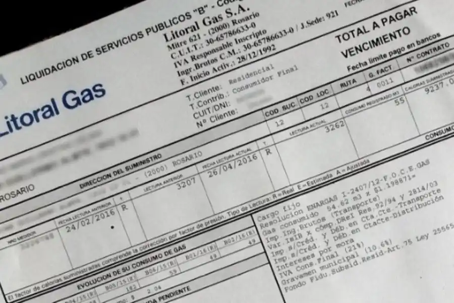 Litoral Gas solicitó aumentos de hasta un 119%: ¿qué impacto tendrá en los consumos domiciliarios?