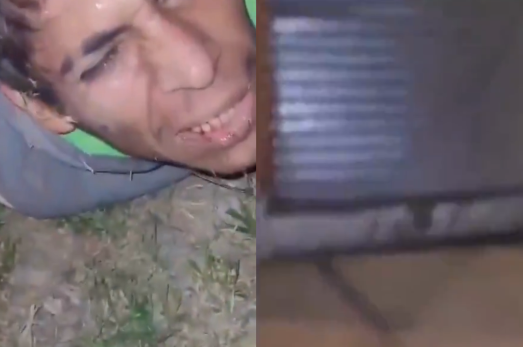 La policía procedió a detenerlo oficialmente