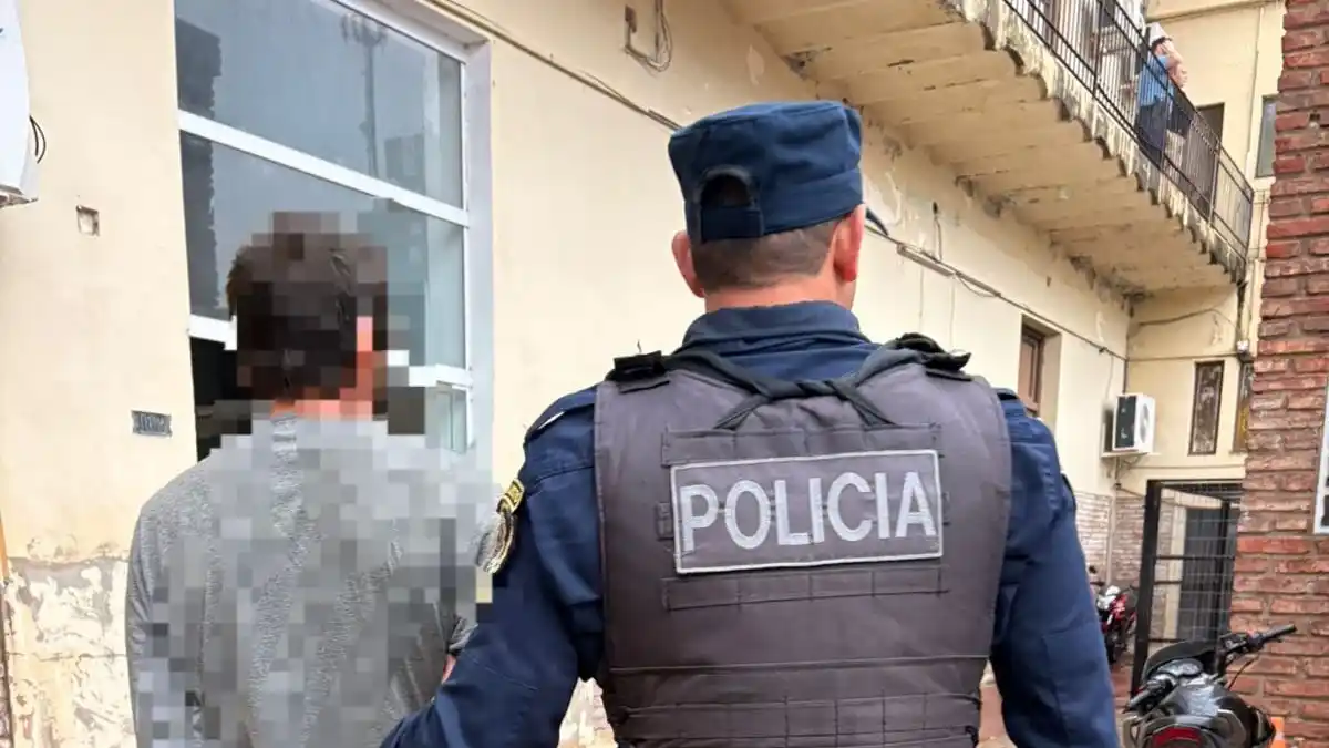 Detuvieron a un hombre por el robo en la parroquia Santa Rita