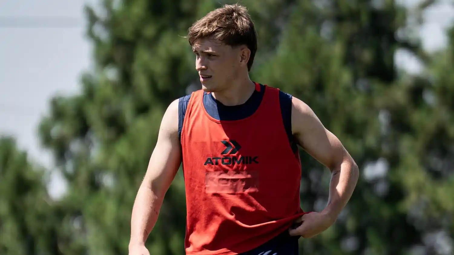 Ignacio Perruzzi, una de las buenas apariciones de San Lorenzo.