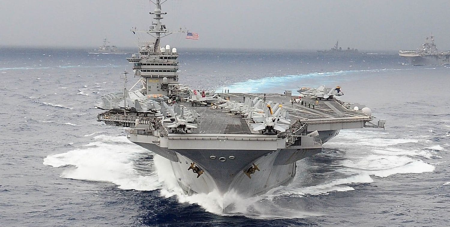 El portaaviones USS George Washington. Crédito: U.S. Navy/Mass Communication Specialist 1st Class John M. Hageman