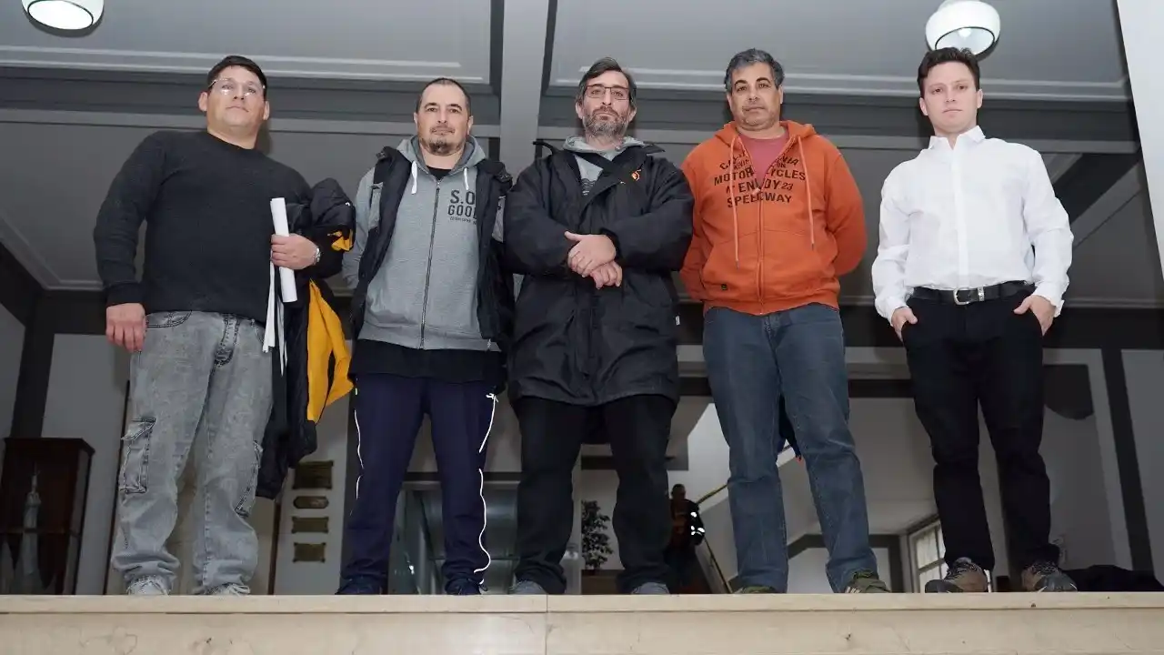 Serenos de buques. Plantearon la situación que atraviesan