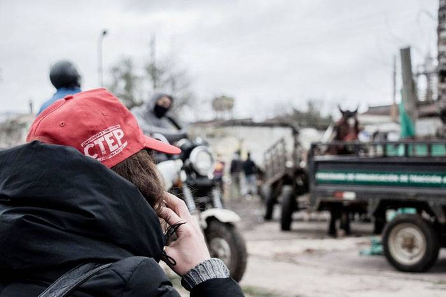 Los cartoneros del MTE fueron recibidos por las autoridades sin lograr un acuerdo