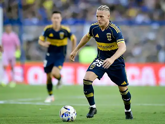 Ascacibar hizo su presentación con la camiseta xeneize.