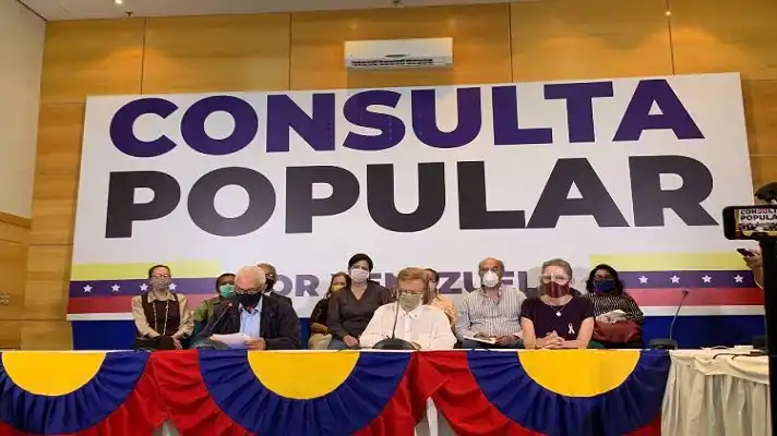 Oposición presenta plataforma para participar en la Consulta Popular