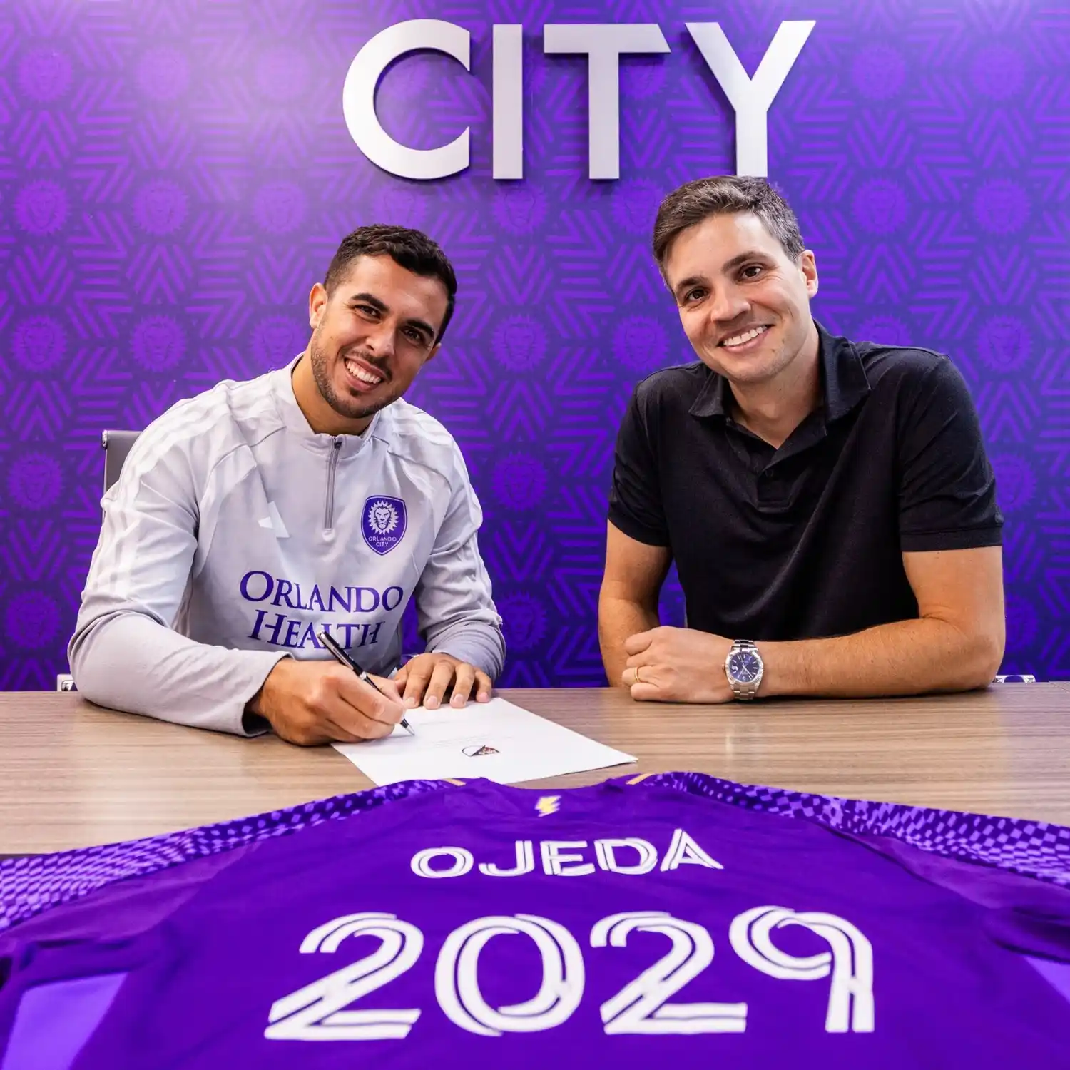 Martín Ojeda puso la firma y renovó su contrato con Orlando City