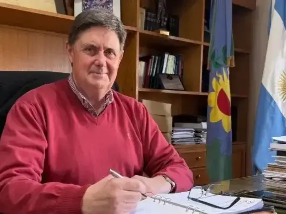 Molesto. Se mostró Miguel Gargaglione por la falta de pago del gobierno nacional de una obra ejecutada