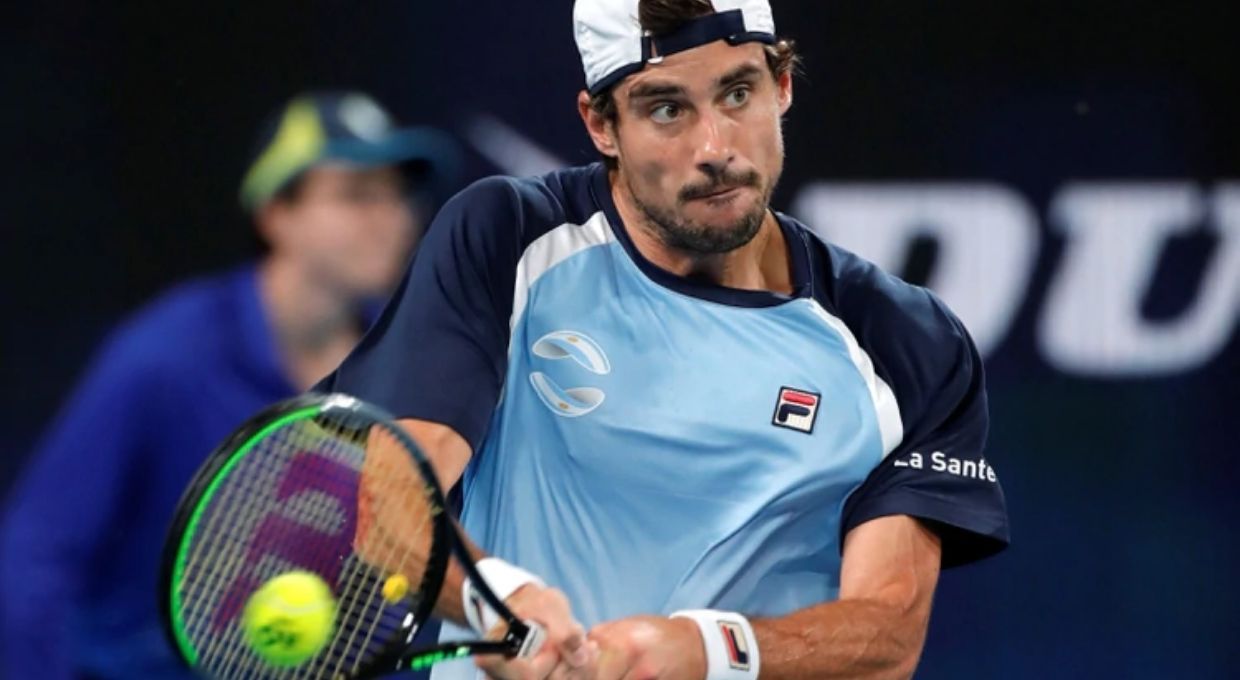 Guido Pella abandonó el ATP 250 de Moscú