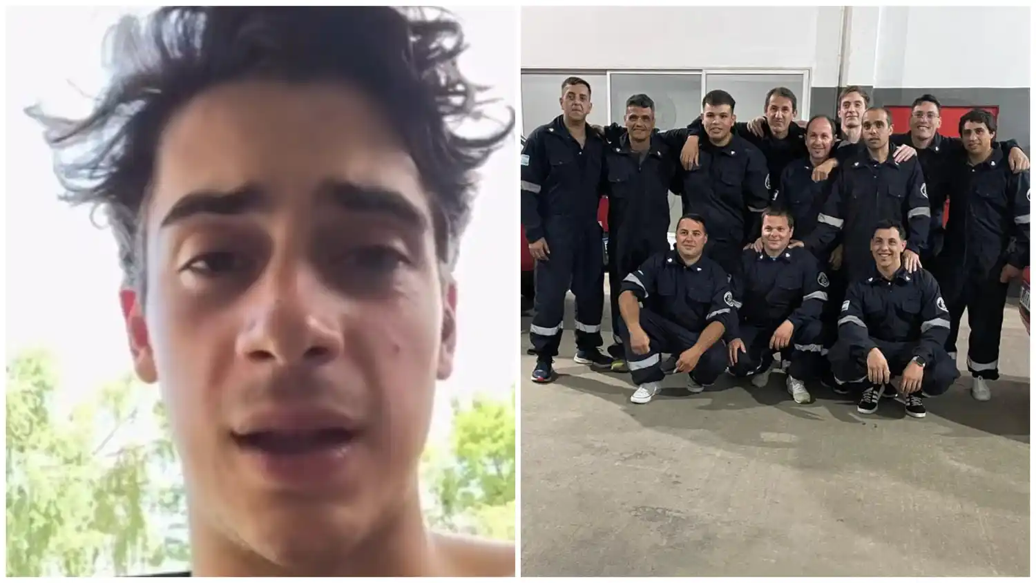 Video: Franco Colapinto saludó a los Bomberos de San Andrés de Giles y recibió una respuesta que emocionó