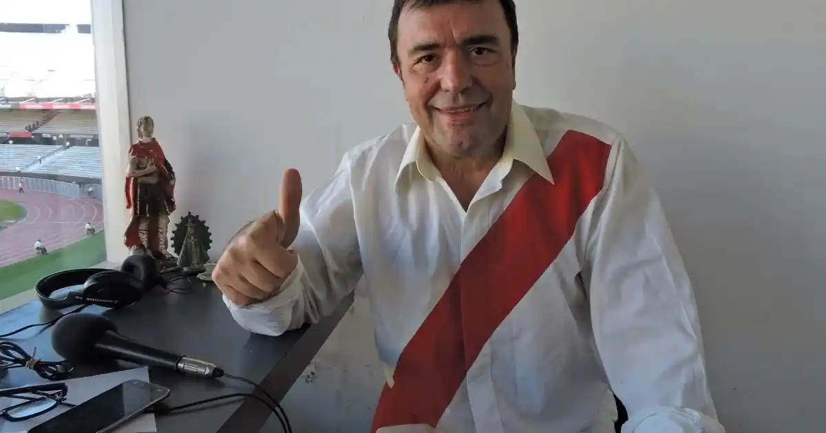 Desvalijaron la casa de Atilio Costa Febre en Vicente López mientras relataba a River: "Me destrozaron la vida"