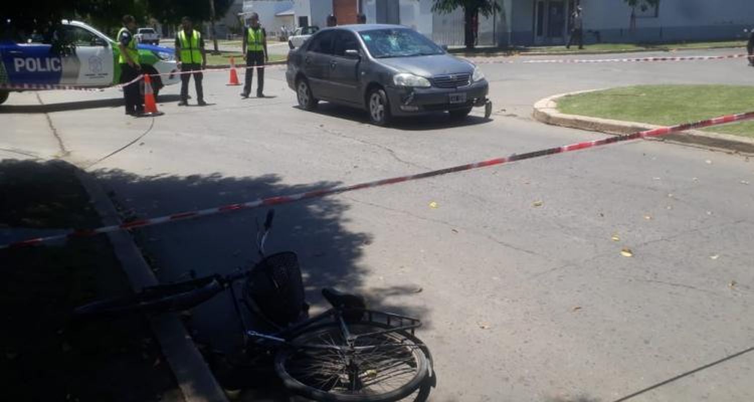 Un niño de 8 años fue trasladado a San Nicolás tras ser atropellado cuando iba en bicicleta con su madre