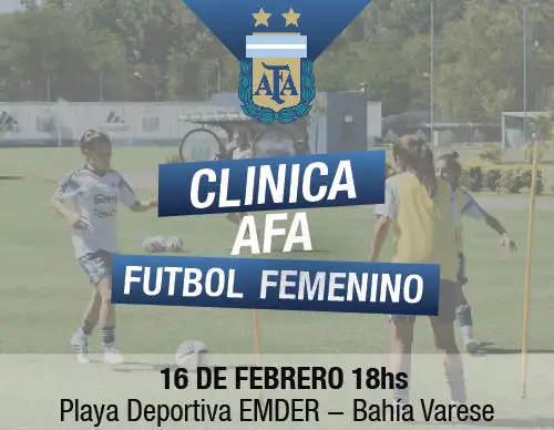 Se realizará la Primera Clínica AFA de Fútbol Femenino