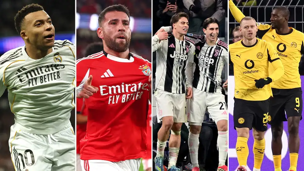 Con Real Madrid-Benfica como el duelo estelar, se definen los últimos clasificados en los playoffs de la Champions