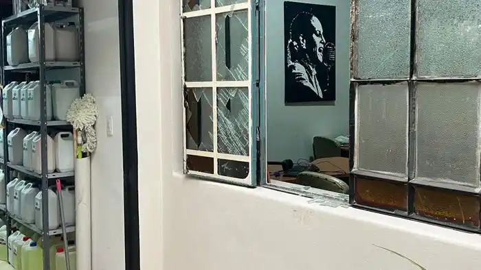 Así quedaron las oficinas del Concejo Deliberante