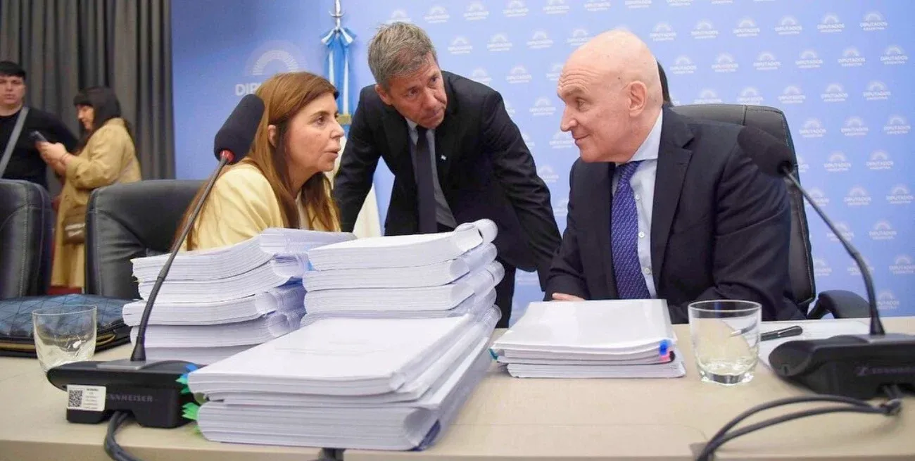 La reunión de este jueves, encabezada por José Luis Espert (LLA) y por la santafesina Germana Figueroa Casas (PRO) fue la quinta reunión para tratar el Presupuesto 2025, y la primera para analizar entre los diputados el texto del Ejecutivo. Foto: HCDN.