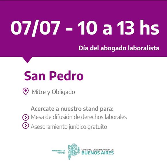 Día del abogado laboralista: brindarán asesoramiento gratuito