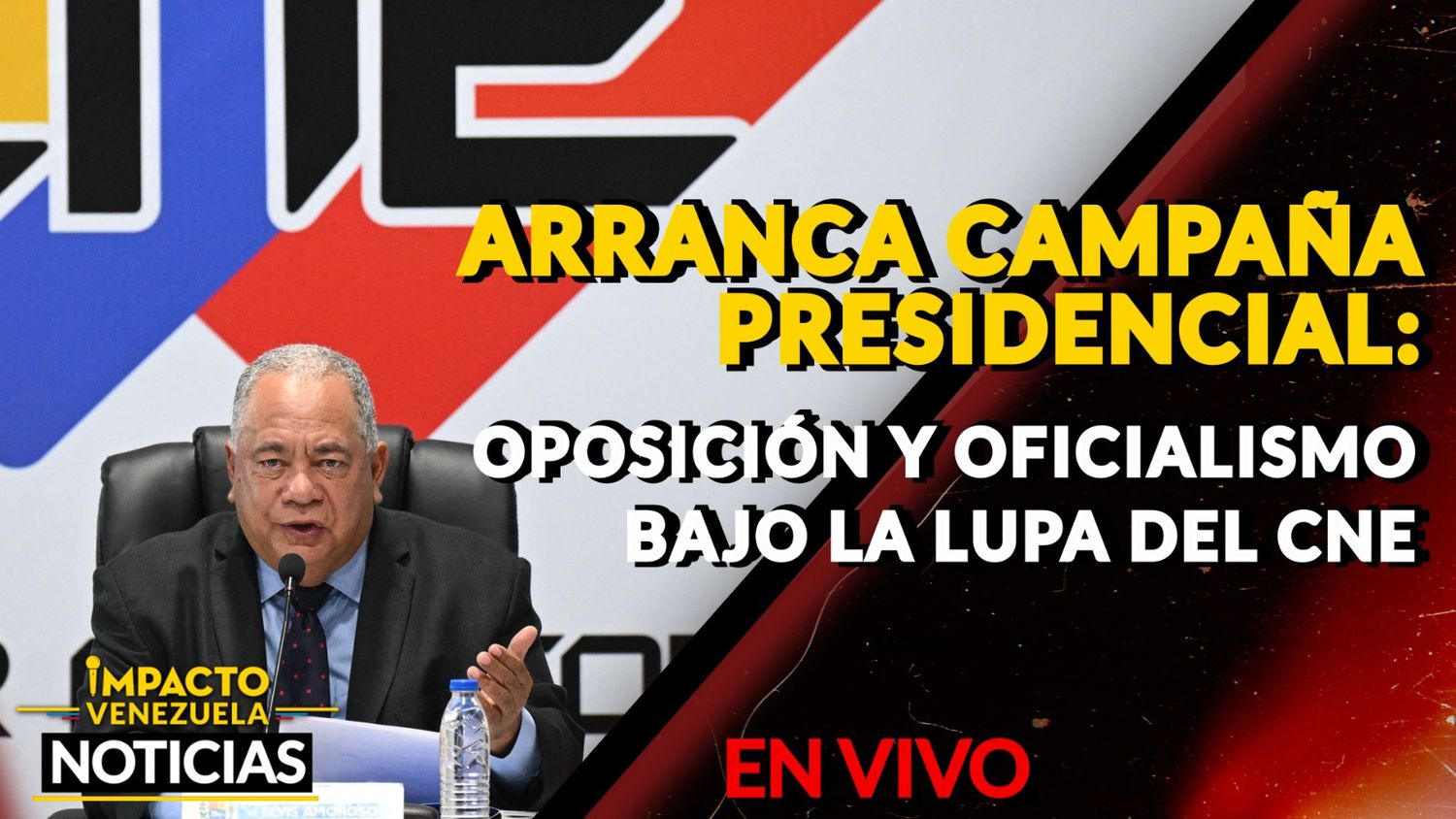 ARRANCA CAMPAÑA PRESIDENCIAL: oposición y oficialismo bajo la lupa del CNE – VIDEO