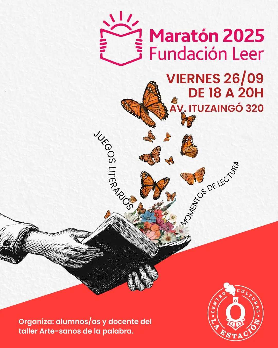 Maratón de Lectura 2025 en el Centro Cultural La Estación