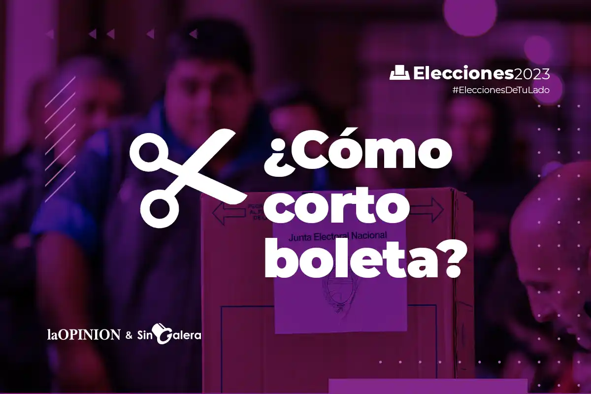 Elecciones 2023: cómo hacer para cortar boleta sin que se anule el voto