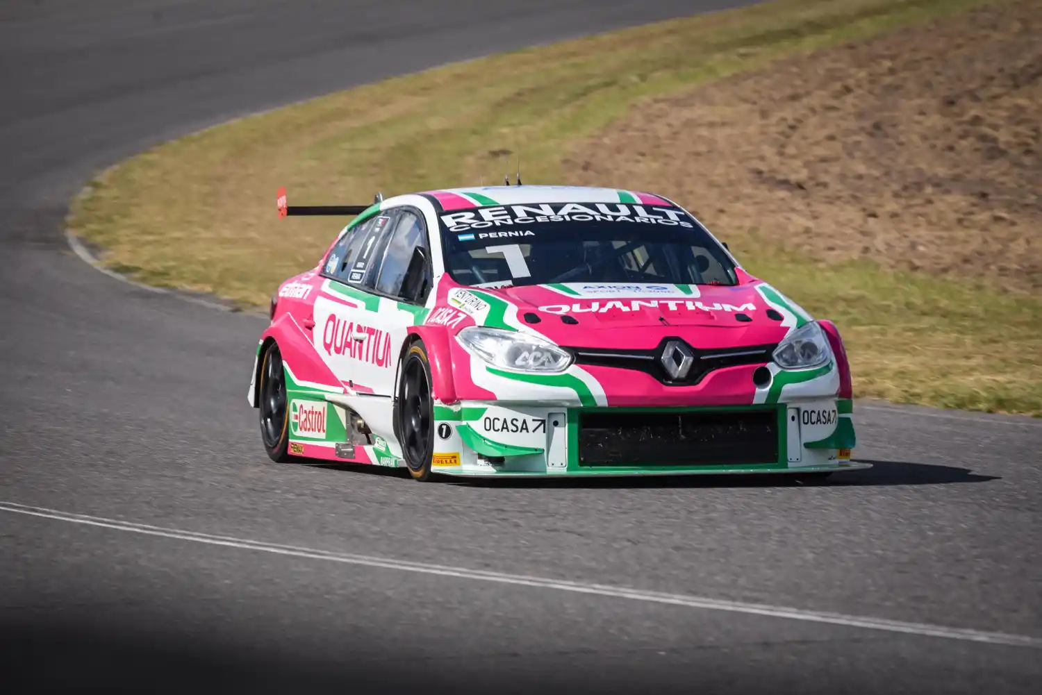 Leonel Pernía lidera el campeonato de TC 2000. (Foto de la web de TC 2000).