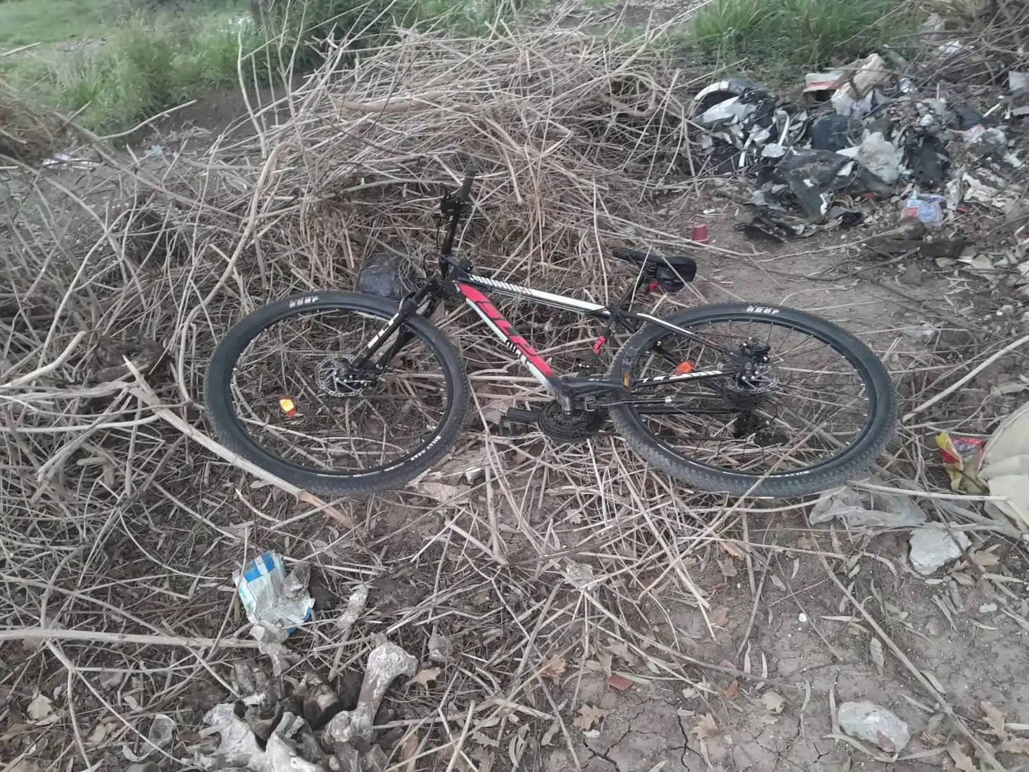 La bicicleta SLP encontrada por la policía