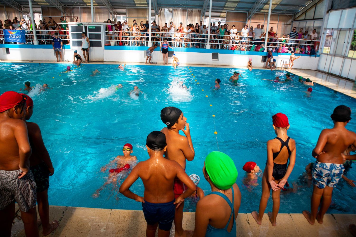 Se realizó una muestra de cierre de la colonia municipal de verano