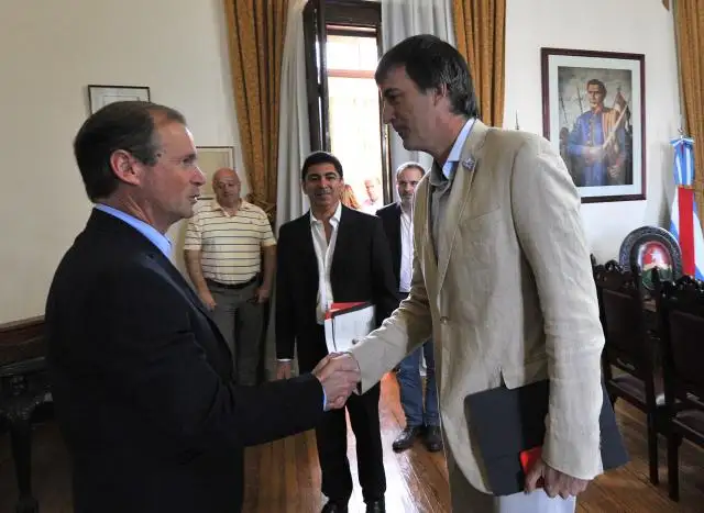 Bordet recibió al ministro de Educación de la Nación