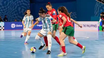 Portugal goleó a Argentina.